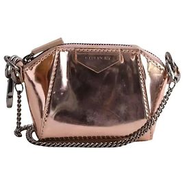 Borsa a tracolla Givenchy in pelle vernice rosa Rosa