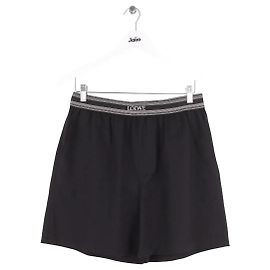 Loewe Mini Shorts Black Wool Black