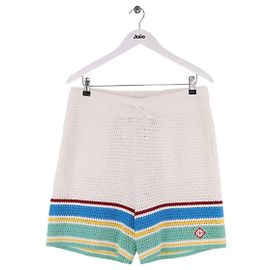 Mini short Casablanca blanc en coton Blanc