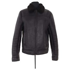 The Kooples Black Synthetic Jacket S Black