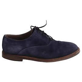 Dolce & Gabbana Scarpe con lacci blu navy Blu