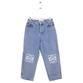 Loewe Vaqueros de corte recto azul Azul