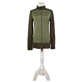 Vintage Loewe Woll-Kaschmir Rollkragenpullover Olivgrün L Grün