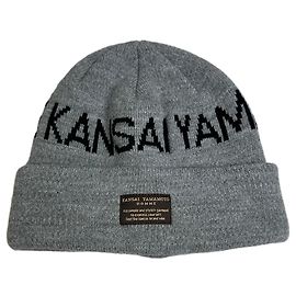 Autre Marque Vintage Kansai Yamamoto Men's Wool Beanie Light Grey Black Grey