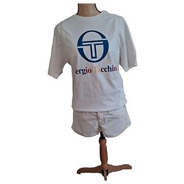 T-shirt Sergio Tacchini bianca