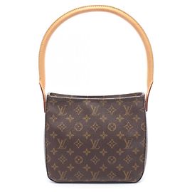 Louis Vuitton Looping MM Monogram Handtasche Braun