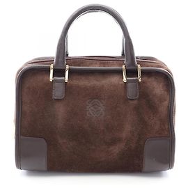 Loewe Amazona 28 Handbag Brown