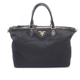 Sac cabas TESSUTO+SOFT CA Prada Noir