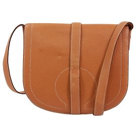 Hermès Bolsa de Ombro HERMES Gallopard Bege Outro