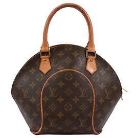 Sac à main Louis Vuitton LV Ellipse PM Marron Monogramme