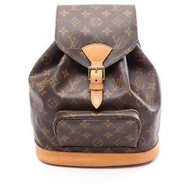Louis Vuitton Montsouris MM Backpack/Handbag Brown