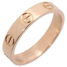 Cartier Mini Love Ring aus 18K Roségold Golden