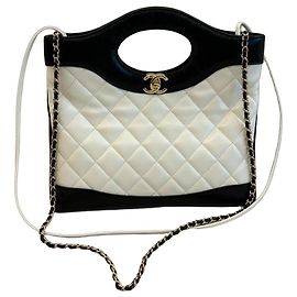 Borsa Chanel Mini 31 Shopping Bag Bicolore Nero Bianco