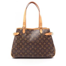 Bolso Louis Vuitton Batignolles Horizontal Castaño