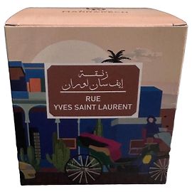 Autre Marque Vela perfumada Marrakech Côté Bougie Rue Yves Saint Laurent 360g Marrom