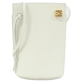Bolsa de Ombro Loewe Dice Pocket C630R12X01 Branco