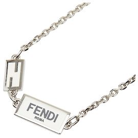 Collier Fendi Logo Plate Autre