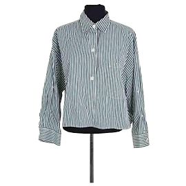Autre Marque Camicia TWP in cotone verde Taglia M Verde