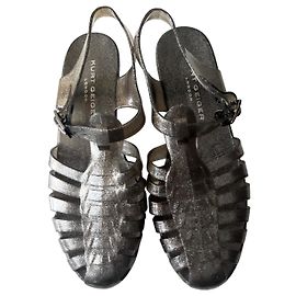 Kurt Geiger London Metallic Jelly Sandals Metallic