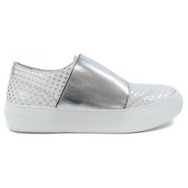 JIMMY CHOO Sneaker Weiß Andere