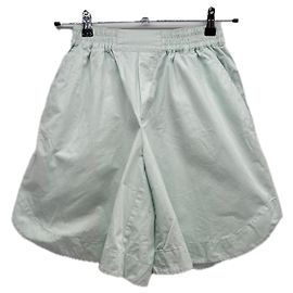 Autre Marque Short en coton vert WOS Taille 40 Vert