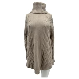 Autre Marque Pull en maille torsadée beige VARANA en cachemire Beige