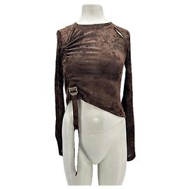 Autre Marque REMIND PROJECT Brown Top Brown