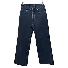 Vaqueros Anine Bing negros de algodón talla 25 Negro