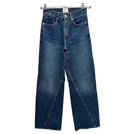 Vaqueros Anine Bing de algodón azul Talla 25 Azul