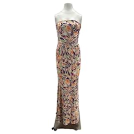Autre Marque Langes Kleid mehrfarbig Mehrfarben