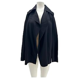 Cos Black Jacket Polyester Size S Black