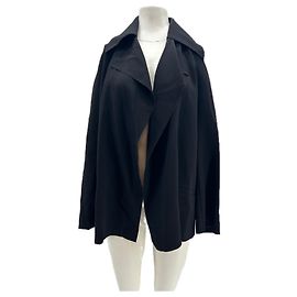 Schwarze Jacke von Cos aus Polyester Größe S Schwarz