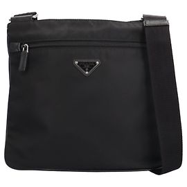 Borsa a tracolla in nylon Prada 2VH563 Nero
