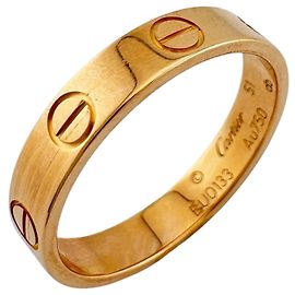 Cartier Mini Love Ring aus 18K Roségold Golden