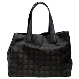 Chanel New Travel Line Tote Bag Brown
