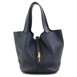 Hermès Hermes Picotin Lock MM 22 Handbag Black