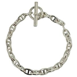 Hermès HERMES Chaine d'Ancre TPM 24-Link Charm Bracelet Argento