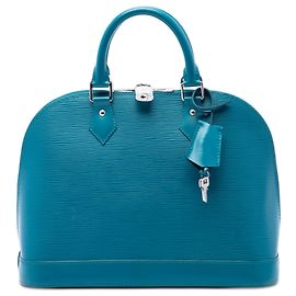 Louis Vuitton Alma PM en Epi bleu Bleu Turquoise