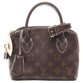 Louis Vuitton Marron Monogram Lockit BB Marron