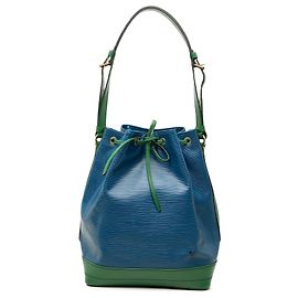 Louis Vuitton Blue Epi Bicolor Noe GM Bleu