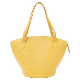 Borsa a Spalla Louis Vuitton Epi Saint Jacques Giallo