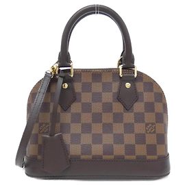 Bolsa Louis Vuitton Damier Alma BB Marrom