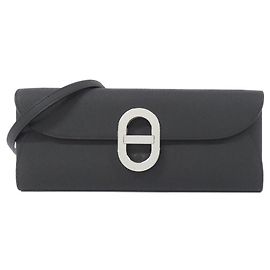 Hermes Hermès Maillon To Go Shoulder Wallet Noir