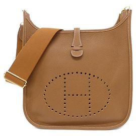 Hermès Sac à l'épaule Hermes Evelyne 3 PM Doré