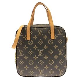Sac à main Louis Vuitton Monogram Spontini Marron Monogramme