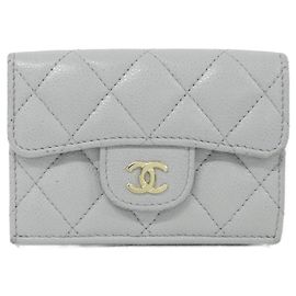 Chanel Timeless Classic Line AP0230 Tri-Fold Wallet Brown