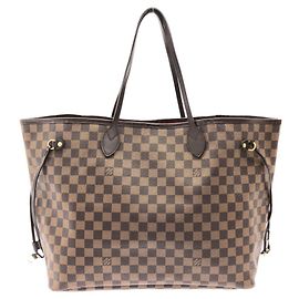 Louis Vuitton Damier Neverfull GM Handbag Damier ebene