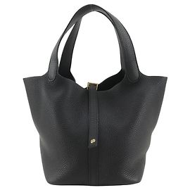Hermès Hermes Picotin Lock 22 MM Handbag Black