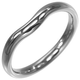 Tiffany & Co. Platinum Curved Band Ring Other