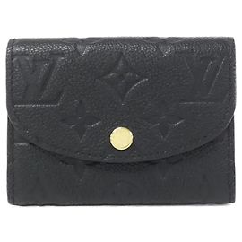 Monedero Monogram Empreinte Louis Vuitton Negro